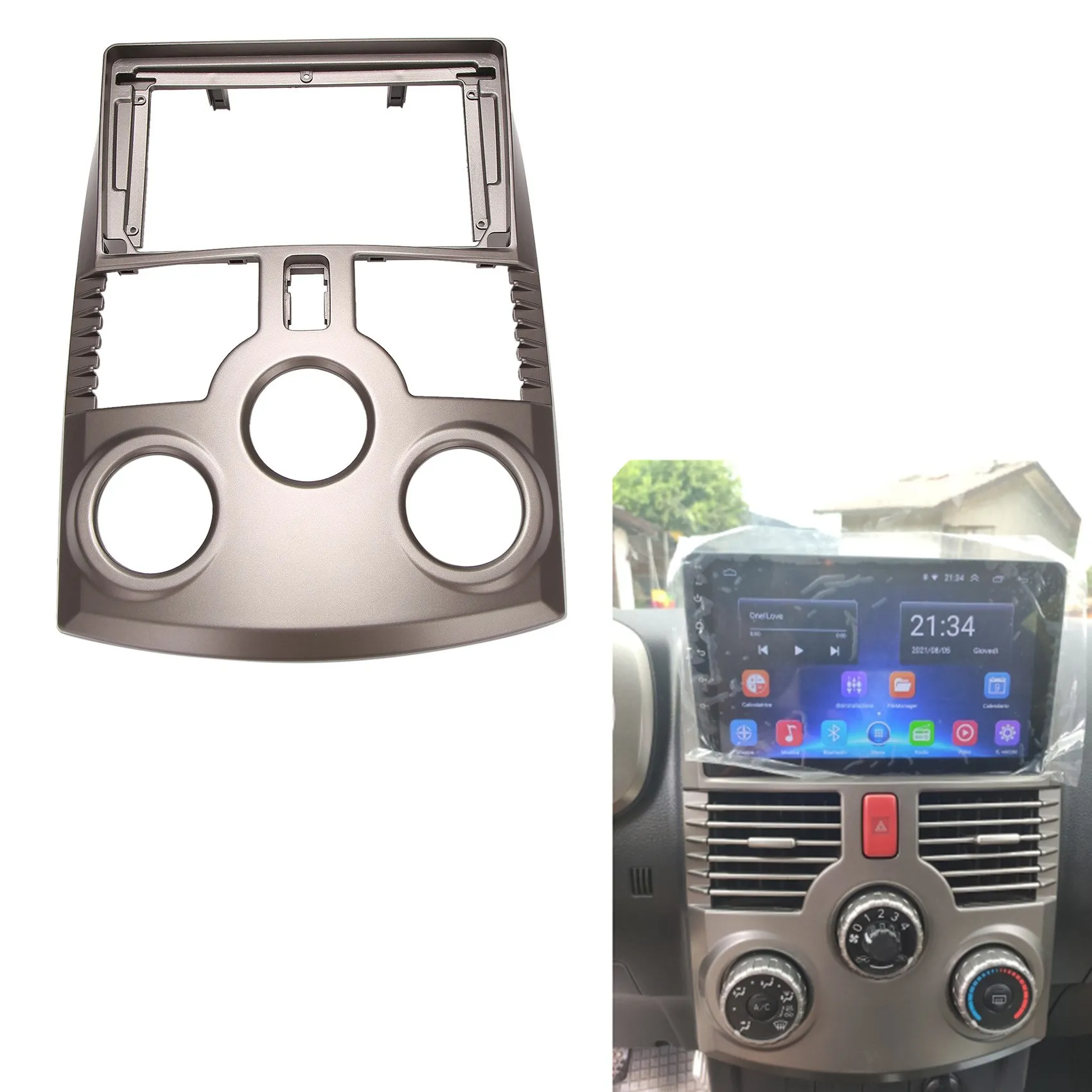 2 Din Radio Auto Fascia pentru Toyota Rush/ Daihatsu Terios DVD Stereo Placa de Cadru Adaptor de Montare Dash Instalare Bezel - 1