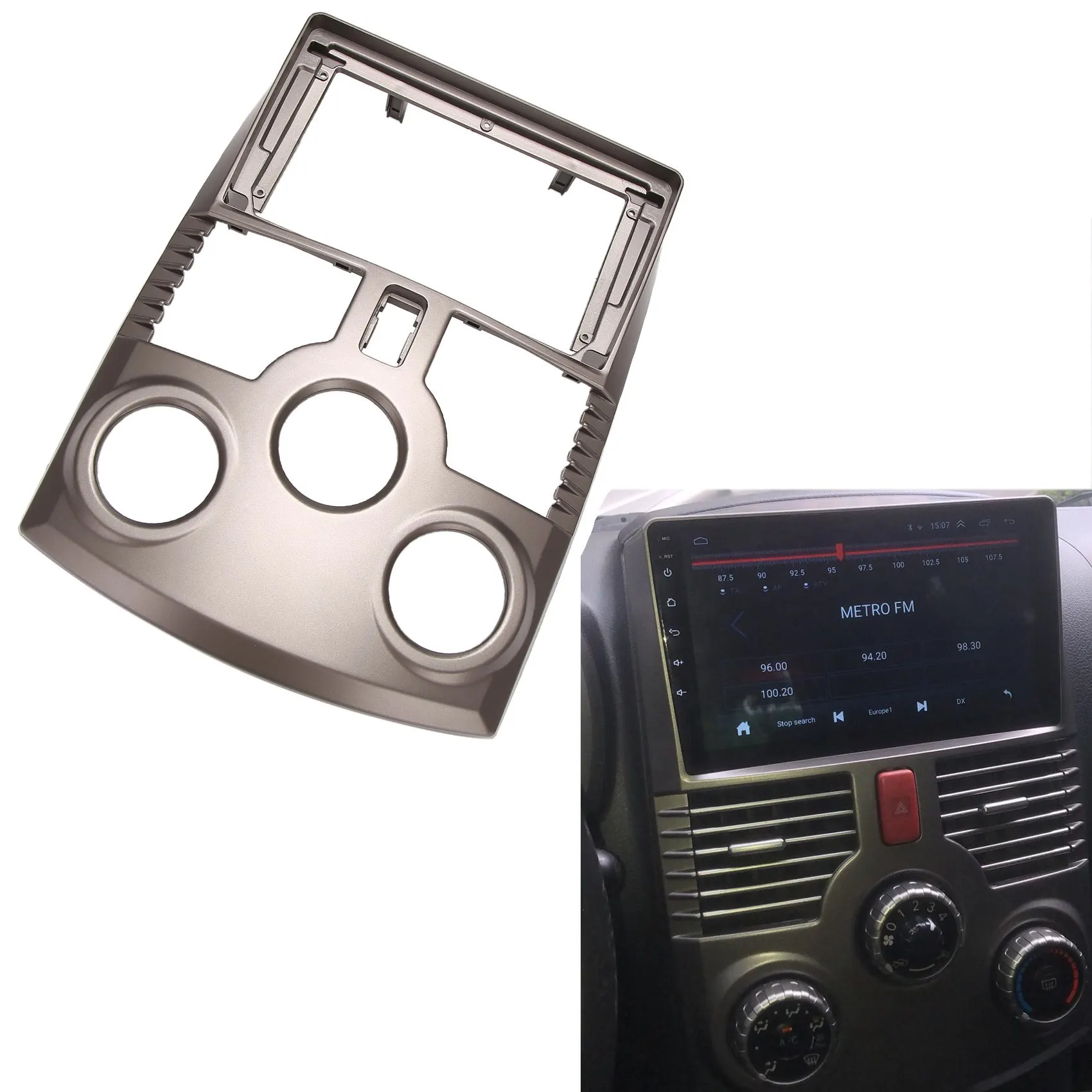 2 Din Radio Auto Fascia pentru Toyota Rush/ Daihatsu Terios DVD Stereo Placa de Cadru Adaptor de Montare Dash Instalare Bezel - 2