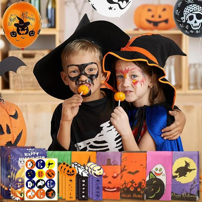 Activități De Halloween Favoruri De Partid Vrac Halloween Preumplute, Saci De Halloween Fata Acoperă Halloween Cadourile Pentru Copii - 1