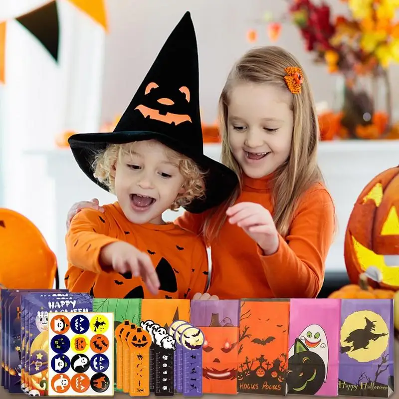 Activități De Halloween Favoruri De Partid Vrac Halloween Preumplute, Saci De Halloween Fata Acoperă Halloween Cadourile Pentru Copii - 2