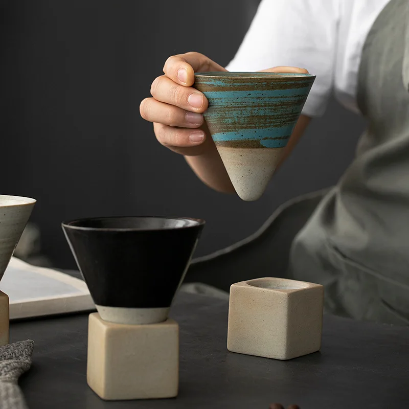 Noi 2024 Ceramice Ceașcă De Espresso Creativ De Pictat Ceramice Glazurate Personal Cana De Apa - 1