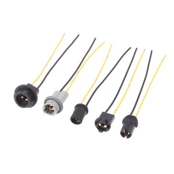 2 BUC T10 T13 T15 Moale dulie Bec Adaptoare Cablu de Becuri LED Soclu Conector de Bază Pană Bec Plug