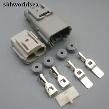 shhworldsea 15Sets 2 pin 7,8 MM de mare putere auto conector de sârmă jacheta vehicule grele echipate priza de alimentare pentru toyota