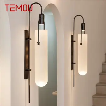 TEMOU Postmodern Acest Perete Interior cu LED, Montat Design Creativ Salon Lampă de Noptieră