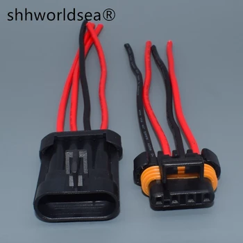 shhworldsea 4 Pin 1.5 mm 12162144 12162102 Senzorului de Oxigen Plug O2 Mufa conectoare Auto Pentru Toyota BUICK DLX Haima Serie