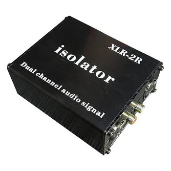XLR-2R XLR, RCA Audio Zgomot Izolator Pentru a Elimina un Teren Comun de Sunet Curent Anti-Interferențe Transformator Izolator