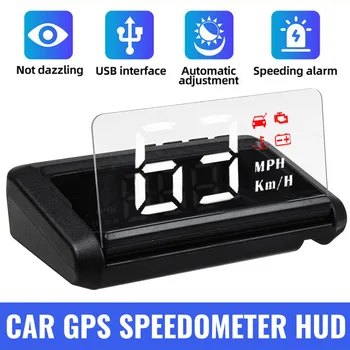 G100 Auto GPS-ul Head-Up Display Electronice Auto HUD Ecran Proiector Digital, Vitezometru Mașină Accesorii Pentru Masina
