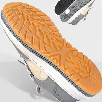 1 Pereche De Pantofi Tălpi De Reparare Inlocuire Rezistente La Uzură Anti-Alunecare Gros Tăiat Liber Instalare Simplă Cauciuc Pantof Talpa