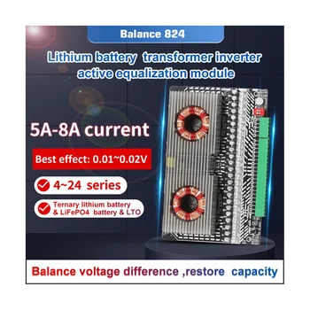 Egalizator activ Echilibrare 4S-24S BMS Lifepo4/Li-Ion 5A Condensator(5A)