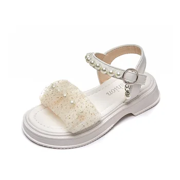Moda Copii Sandale cu Talpă Moale Confortabil de Vara Noi Dulce Printesa Fete Sandale Simple, Non-alunecare Casual, Sandale H815