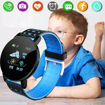 Sport pentru copii Inteligent Ceas Led Digital Ceas Smartwatch rezistent la apa pentru Copii, Fitness Tracker Ceas de Băiat Și Fată 6-18 Ani