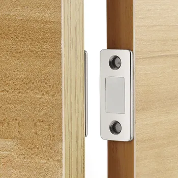 1 Set Magnetic Cabinet Prinde Magnet Ușa se Oprește Ușa Dulapului Încuietori Cu Șurub 3-culori Pentru Dulap Dulap de Feronerie pentru Mobilier