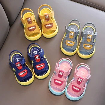 Vara Copilul Nou-născut Sandale Sugarii Băieți Fete Moi, Fund Non-alunecare Printesa Pantofi Copii Copilul de Moda Casual, Sandale de Plaja