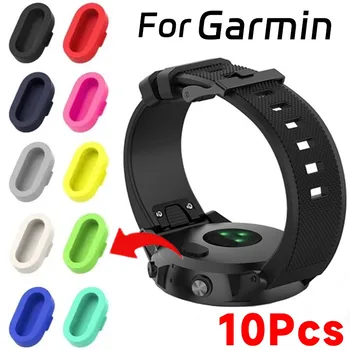 10-1buc Dop de Praf pentru Garmin Garmin Fenix Plus Pro Precursor 245 935 945 Smartwatch Silicon Moale Încărcător Port Anti-praf Prize