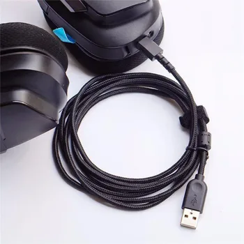 1 BUC Cablu Incarcare USB Căști Cablu de Sârmă pentru Logitech G533 G633 G933 Căști