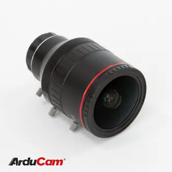 Arducam 2.8-12mm Varifocal C-Mount Lens pentru Raspberry Pi HQ Camera, cu C-CS Adaptor