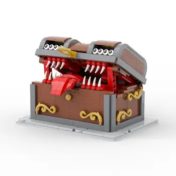 Lucru Mecanic Cutie Monstru Model de Joc Video 682 Piese MOC Construi