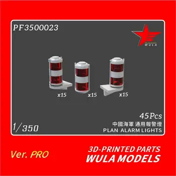WULA MODELE PF3500023 1/350 PLAN DE ALARMA LUMINI 3D-IMPRIMATE PIESE