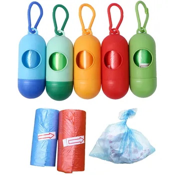 Portabil Scutece Baby sac de Gunoi de Plastic Dozator de Eliminare Scutec Sac de Gunoi Rola de Companie Excremente de Unică folosință, Saci de gunoi Exterior