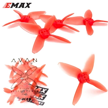 6pair/lot EMAX AVAN Micro 2x2.2x4MM 2inch 4-Blade RC Elice Pentru Babyhawk R Drone(6CW+6CCW) Quadcopter Jucărie