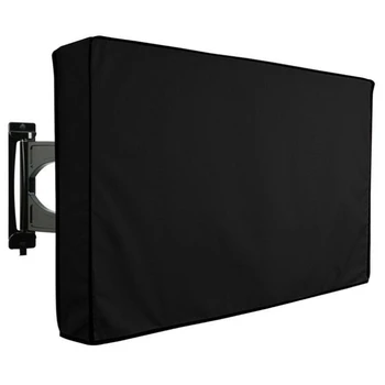 În aer liber TV cu Acoperire Pentru LCD, LED, rezistent la apa, rezistente la Intemperii Si Praf-Dovada TV Ecran de Protecție (Negru)