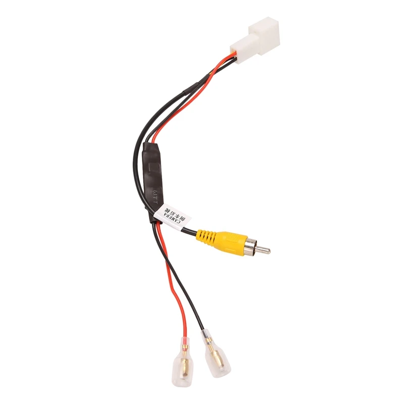 2X 4 Pin Auto Reverse Camera de Reținere Cabluri Cablu Adaptor Conector potrivit Pentru Toyota - 1