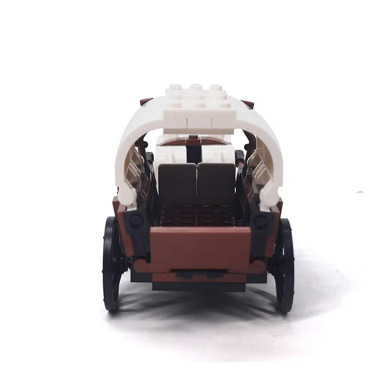 Evul mediu Militar MOC Blocuri Transportul Carul Vehicul de Transport de Arme Model Cărămizi Jucării Compatibile Cu LEGO - 3