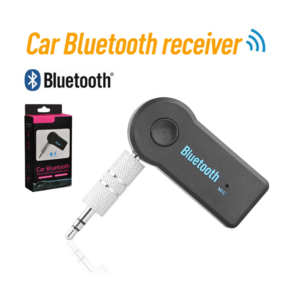 1/2 BUC Wireless Bluetooth Receptor Adaptor 4.1 Stereo Jack de 3,5 mm pentru Masina de Muzică Audio Aux Cască Primind Pentru Căști - 5