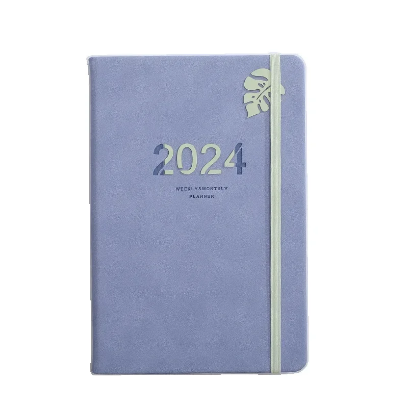 Jurnal Ordinea De Zi Și De Birou Agende Planificator Engleză Notebook-Uri Curea De Carte Școlară Scris Notepad Programul Tampoane 2024 Notebook - 4