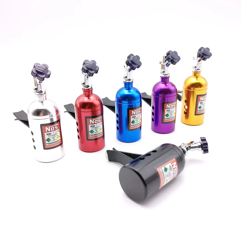 JDM NOS Azot Accelerator de Sticlă în Formă de Aliaj de Aluminiu Material Auto de Aer Conditionat de Evacuare a Aerului Parfumat Deodorant Decor - 5