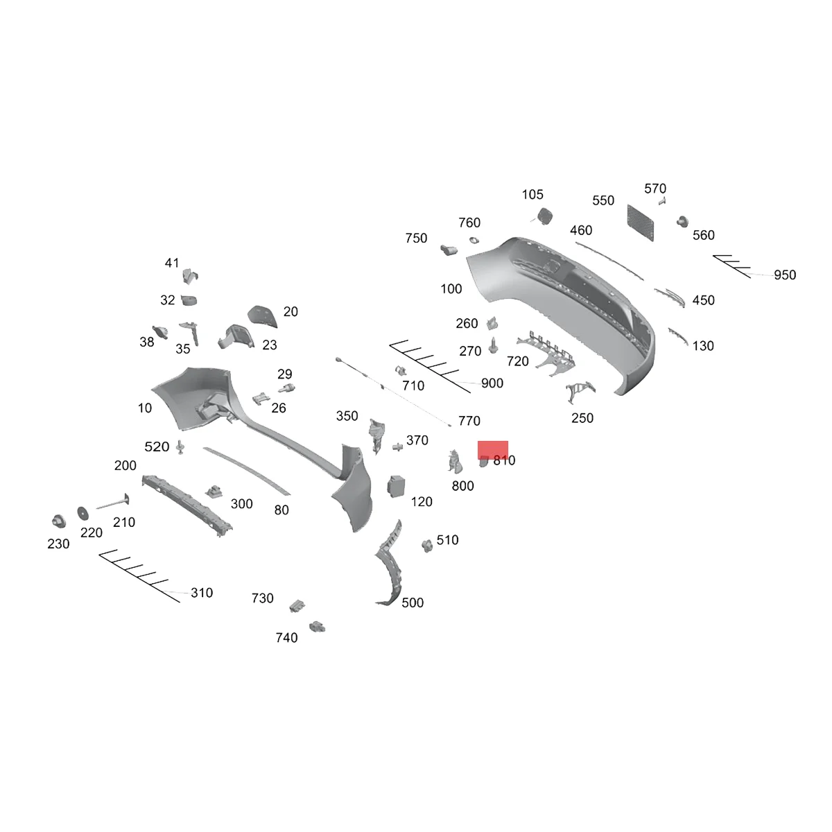 A0009054111 Spate Blind Spot Asist Senzor Radar la Stânga sau la Dreapta pentru Mercedes-Benz W177 W247 X 156 W205 W238 W213 W253 - 5