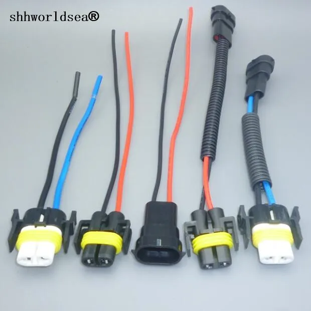 2 BUC 2 pin H8 H11 Adaptor de Cablaj Auto Auto Conector de Sârmă cu 20cm de cablu Pentru LED-Faruri de Ceata-Bec Lampa Plug - 0