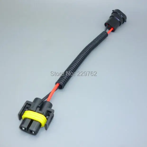 2 BUC 2 pin H8 H11 Adaptor de Cablaj Auto Auto Conector de Sârmă cu 20cm de cablu Pentru LED-Faruri de Ceata-Bec Lampa Plug - 4