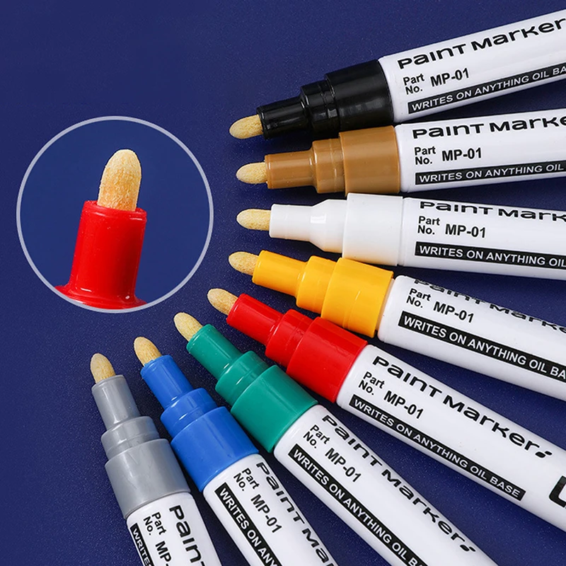 12 Culori Erasable Whiteboard Marker Inalta Capacitate De Cerneală Neagră Uscată Șterge Bord Alb De Predare Pen Școală, Rechizite De Birou - 2