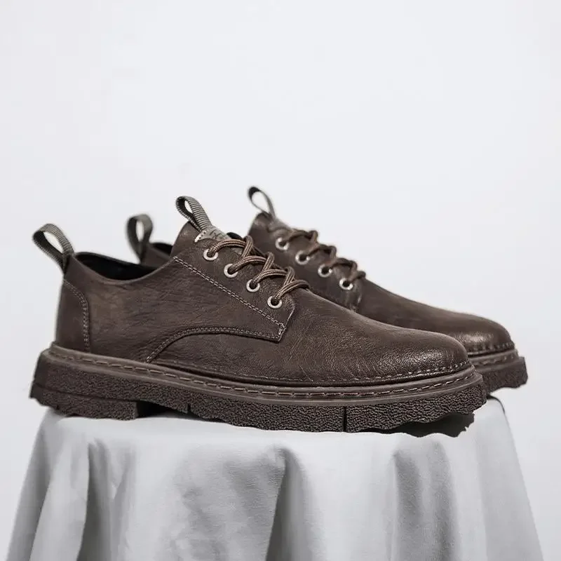 Piele Pantofi de Vară pentru Bărbați Respirabil Piele naturala de Afaceri Uzura Formale 2023 Noi Bărbați Casual, Sandale Mireasa Mirelui, Pantofi Y - 4