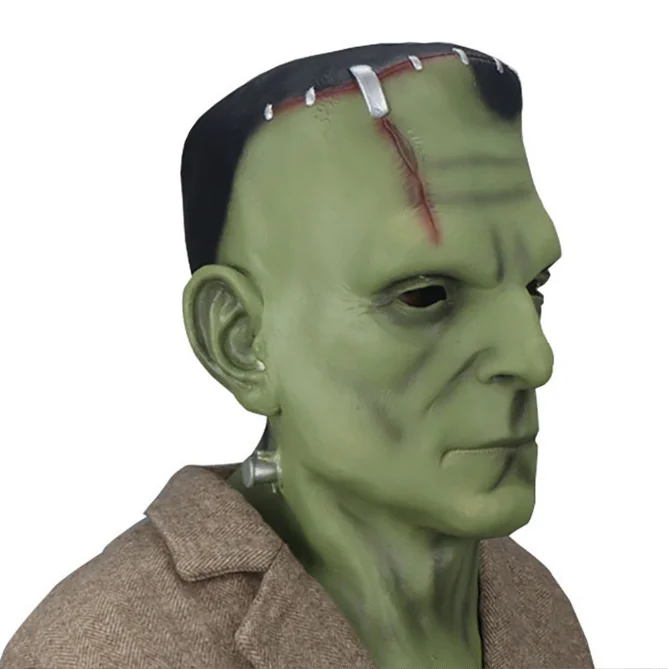 Frankenstein Masca Diavol Monștri Cosplay Măști Zombie Mascarillas Rău Latex Baluri Anime Fata Rimeluri Costum De Halloween Prop - 1