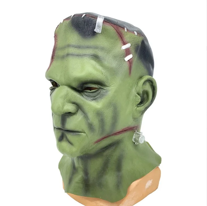 Frankenstein Masca Diavol Monștri Cosplay Măști Zombie Mascarillas Rău Latex Baluri Anime Fata Rimeluri Costum De Halloween Prop - 2